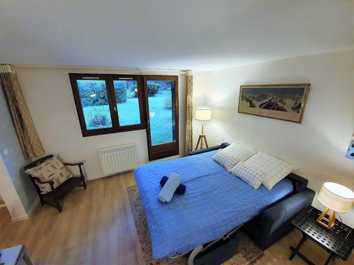 Chamonix Appartement Vue Mont Blanc Avec Jardin Екстер'єр фото