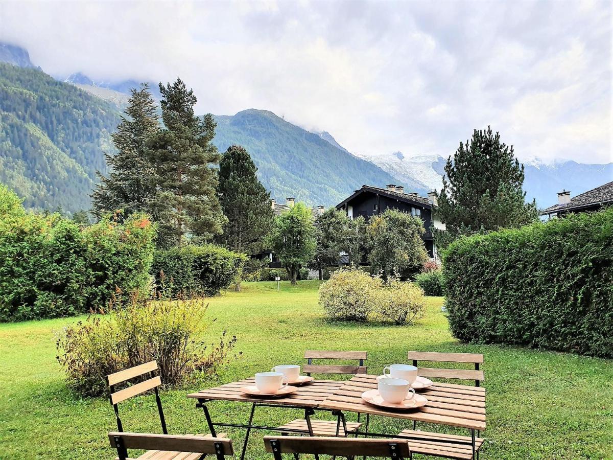 Chamonix Appartement Vue Mont Blanc Avec Jardin Екстер'єр фото
